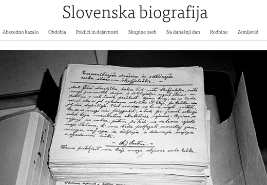 Slovenska biografija
