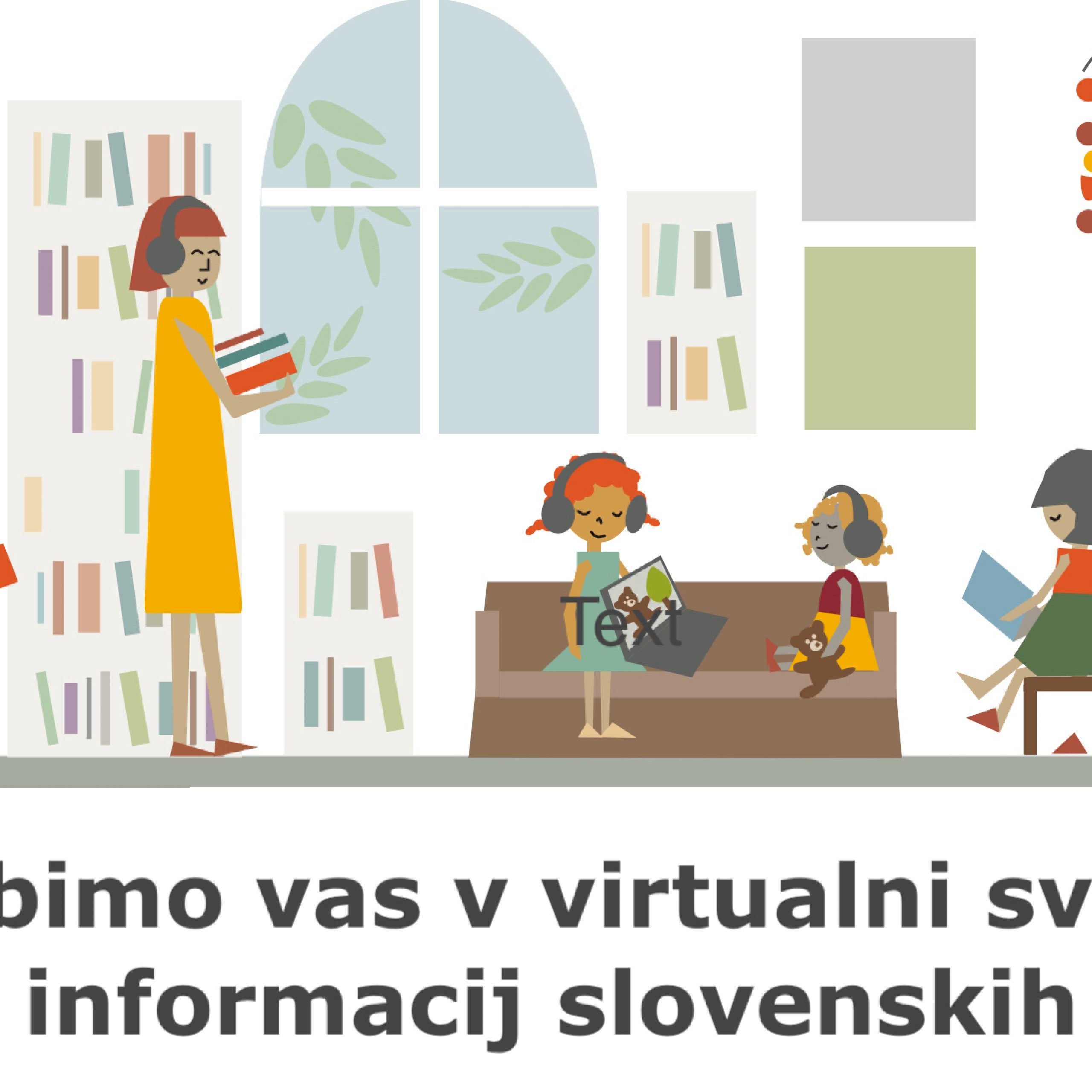 Vabimo vas v virtualni svet knjig, časopisov in informacij slovenskih splošnih knjižnic!