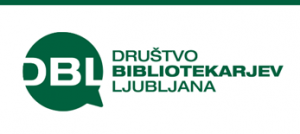 Društvo bibliotekarjev Ljubljana LOGO
