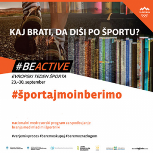 Športajmo in berimo - #športajmoinberimo