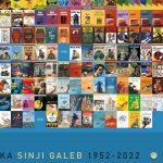70 let knjižne zbirke Sinji galeb - plakat