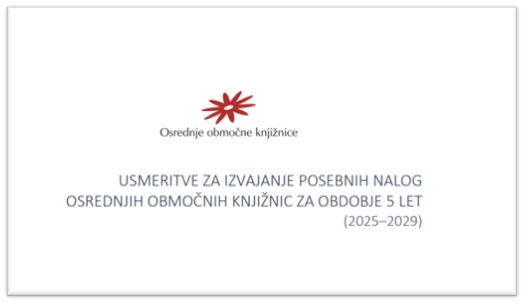 Usmeritve za izvajanje posebnih nalog OOK za obdobje 5 let (2025-2029) - naslovna slika