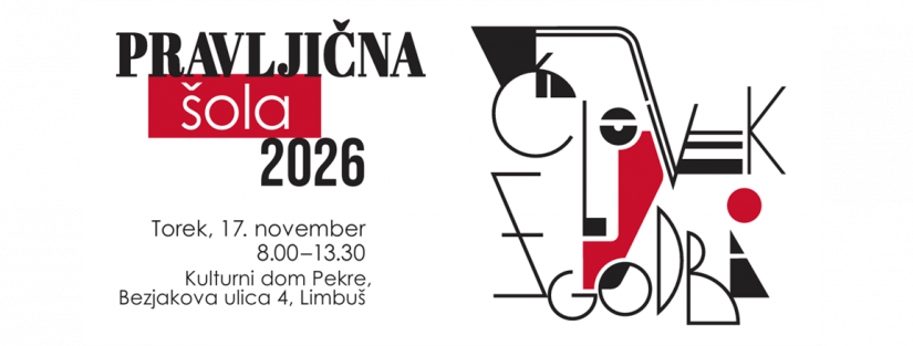 Pravljična šola 2026 Človek zgodba;, torek, 17. november 8.00-13.30, Kulturni dom Pekre, Bezjakova ulica 4, Limbuš